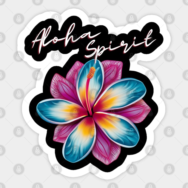 Aloha Spirit Sticker by Hayden Mango Collective 